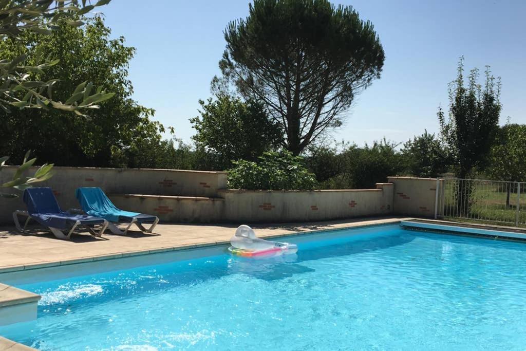 Domaine De Menerque - Petit Chateau Avec Piscine Lisle-sur-Tarn Exteriör bild