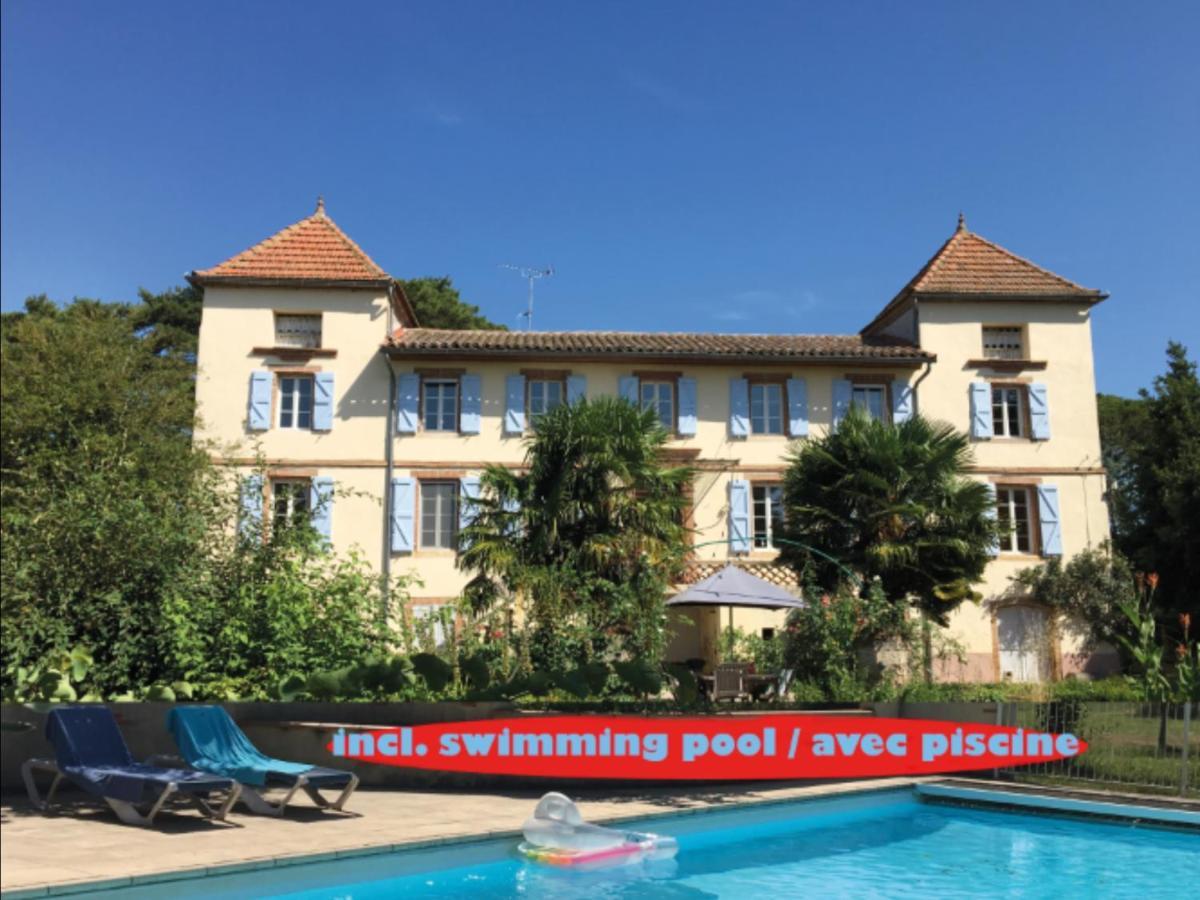 Domaine De Menerque - Petit Chateau Avec Piscine Lisle-sur-Tarn Exteriör bild